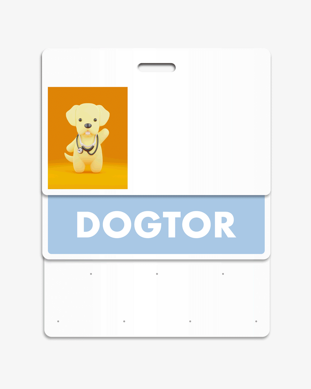 Horizontal Badge Buddy Pin Holder - V Coterie